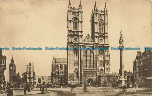 R643494 London. Westminster Abbey. Tuck. Kragen der Sepia-Serie. Nein. 1562