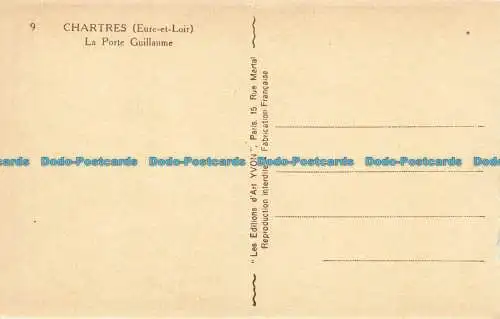 R643506 Chartres. Eure und Loir. Die Porte Guillaume. Yvon