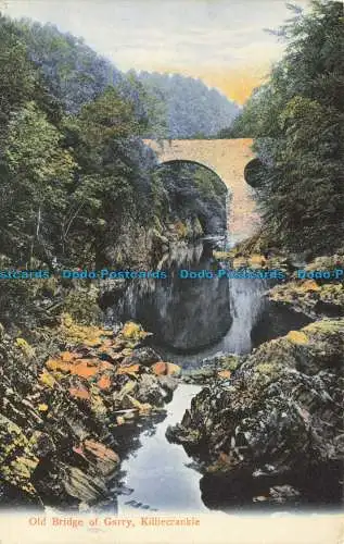 R643561 Killiecrankie. Alte Brücke von Garry. G.W.W