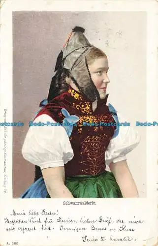 R642549 Schwarzwalderin. G. Robcke. 1900