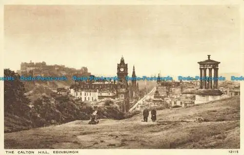 R644296 Edinburgh. Der Calton Hill. J. Lachs