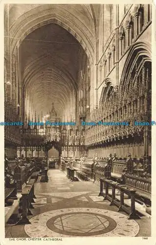 R642582 Chester Kathedrale. Der Chor. Harvey Barton