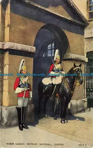 R643652 London. Horse Guards Wachen. Whitehall. Valentinstag. Valesque