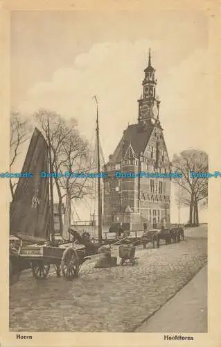 R644355 Hoorn. Hoofdtoren. J.H. Schäfer Platin