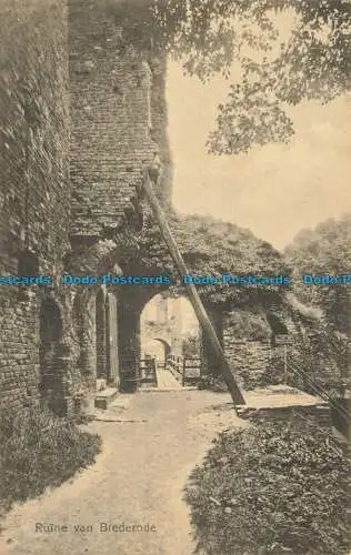 R643086 Ruine Van Brederode. Weenkenk und Snel