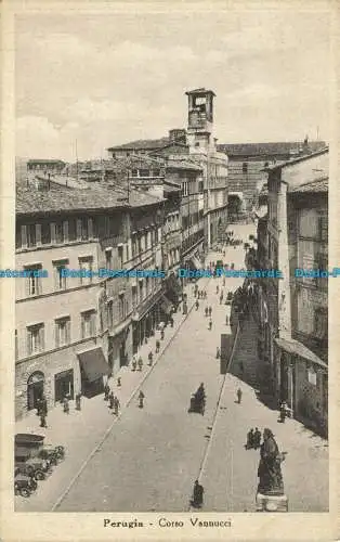 R643143 Perugia. Kurs Vannucci. G. Schrottplätze. Stab. Von Nüssen und Armetti