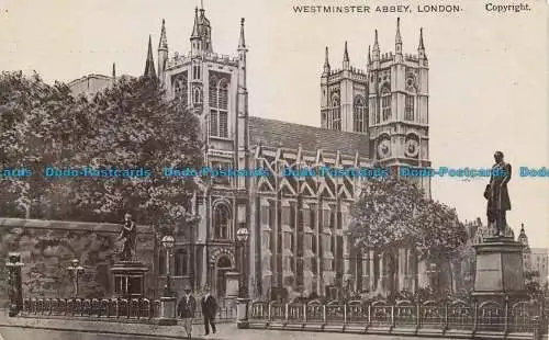 R644418 London. Westminster Abbey. Postkarte