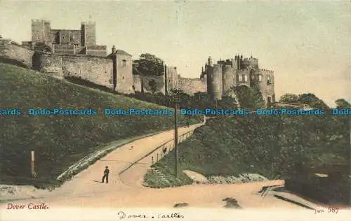 R644432 Schloss Dover. J. Welch. Postkarte