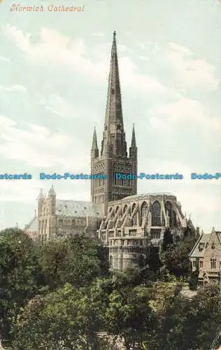 R643173 Kathedrale von Norwich. Valentine Serie