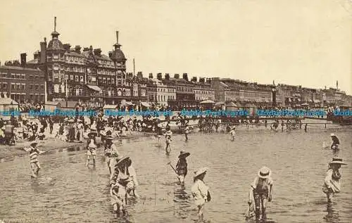 R644475 Weymouth Sands. B. und R. Postkarte