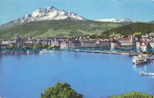 R645156 Luzern und Pilatus. O. Sussli Jenny