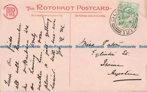 R643840 Mädchenporträt. Die Rotophot Postkarte. 1906