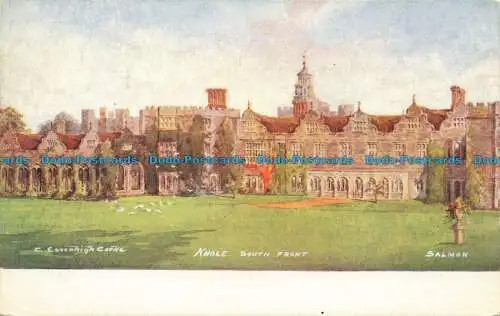 R645196 Knole. Südfront. J. Lachs. C. Essenhigh Corke