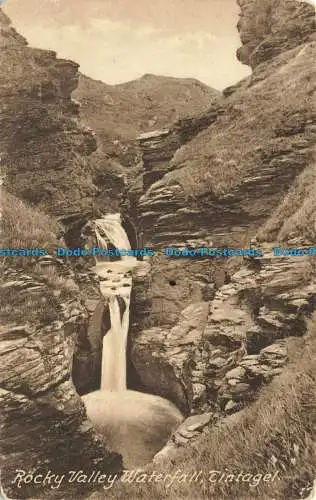 R643847 Tintagel. Rocky Valley Wasserfall. F. Frith. Nein. 69672