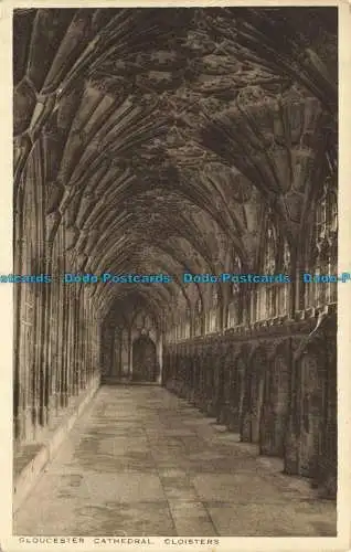 R643849 Gloucester Cathedral. Kreuzgänge. Minchin und Gibbs. Die R.A.P