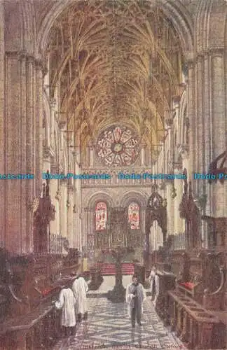 R643856 Oxford. Innenraum. Christ Church. P.R.P.C