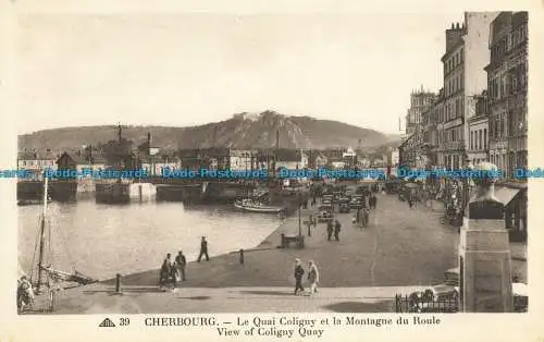 R644537 Cherbourg. Blick auf Coligny Quay. C.A.P