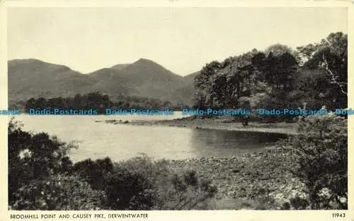 R645221 Derwentwater. Broomhill Point und Causey Pike. Atkinson und Pollitt