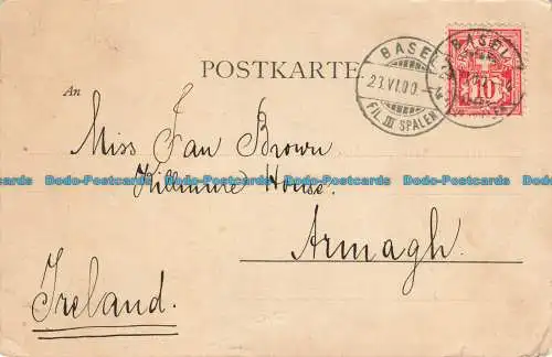 R643877 Auf der Alm. F. Schlesinger. Julius Kopp. Nein. 592