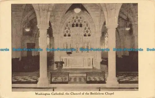 R645239 Washington Cathedral. der Chor der Bethlehem-Kapelle. Leet Bros