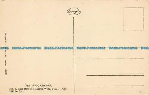 R643286 Frederic Chopin. Stengel