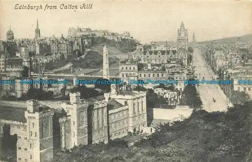 R644569 Edinburgh von Calton Hill. 1904