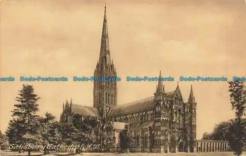 R644584 Kathedrale von Salisbury N.W. F. Frith. Nein. 74226