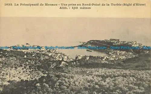 R645267 Die Fürstentin von Monaco. Aufnahme am Rond Point de la Turbie. Zeilen d