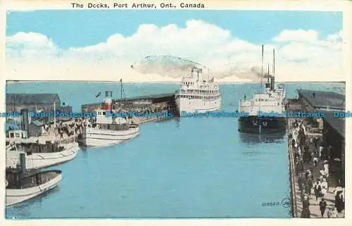 R643342 Kanada. Die Docks. Port Arthur. Ont. Der Valentinstag