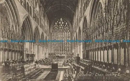 R645312 Carlisle Cathedral. Chor. Aussehende E. Stiefel. Pelham Serie