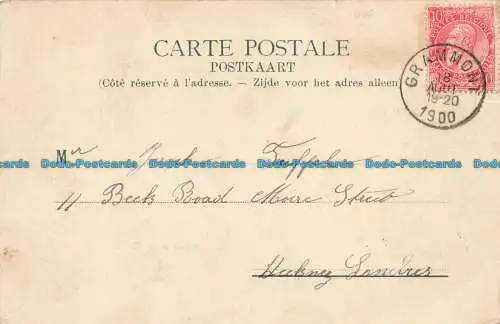 R644637 Ostende. Les Villas Cote Ouest. 1900