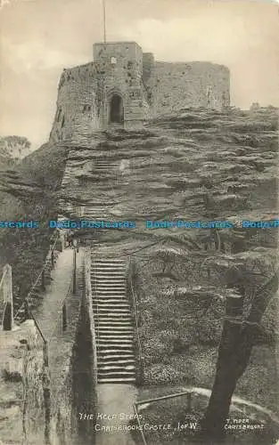 R643979 I. von Schloss W. Carisbrooke. Die Keep Steps. T. Piper