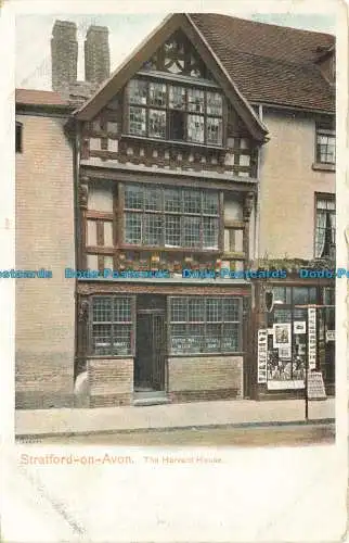 R643988 Stratford on Avon. Das Harvard House. Pfau