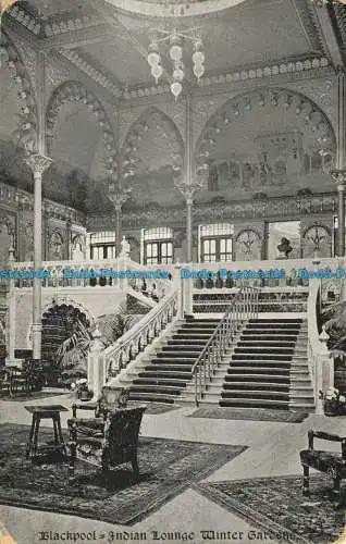 R643994 Blackpool. Indian Lounge. Wintergärten. 1903