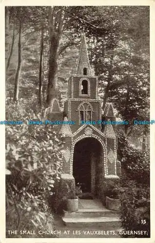 R643997 Guernsey. Die kleine Kirche in Les Vauxbelets