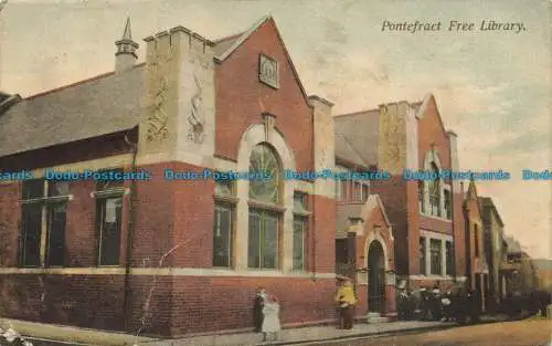 R644011 Pontefract Free Library. Oswald Holmes