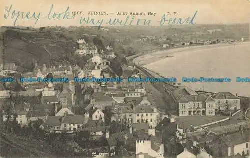 R644019 Trikot. Saint Aubin Bay. G.F. 1903