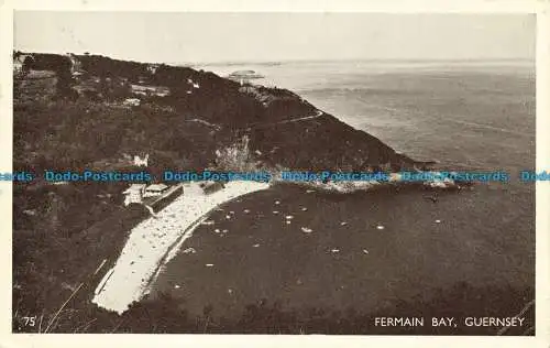 R645992 Guernsey. Fermain Bay. Postkarte