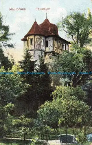 R644043 Maulbronn. Faustturm. August Kruger