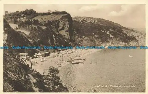 R644070 Babbacombe. Oddicombe Beach. M. und L. National Series