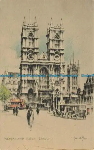 R646672 London. Westminster Abbey. National Series. Joseph Pike