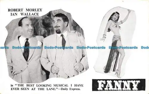 R645463 Robert Morley. Ian Wallace. in dem am besten aussehenden Musical, das ich je gesehen habe