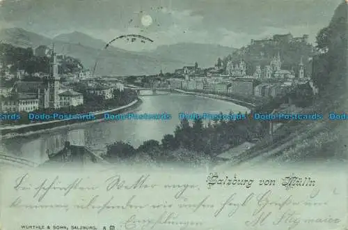 R644781 Salzburg von Mulln. Wurthle und Sohn