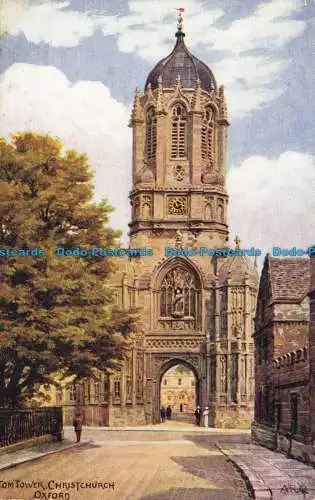 R644122 Oxford. Christchurch. Tom Tower. J. Lachs. A.R. Quinton