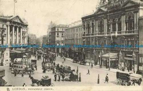 R644793 London. Piccadilly Circus. Tuck. Stadt und Stadt. Serie. 2000