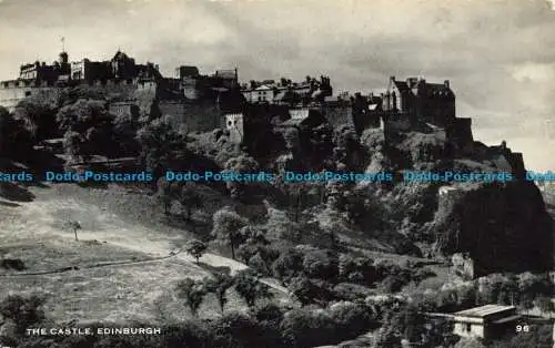 R644126 Edinburgh. Das Schloss. Postkarte. 1971