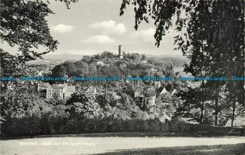 R645489 Bielefeld. Blick auf die Sparrenburg. Hermann Wengatz