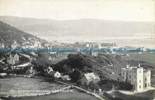 R646116 Barmouth. Allgemeine Ansicht von N. Photochrom. 1907