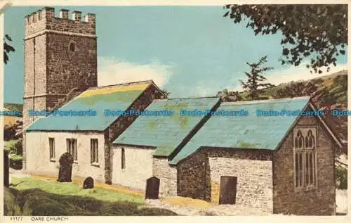 R645530 Ruderkirche. Postkarte