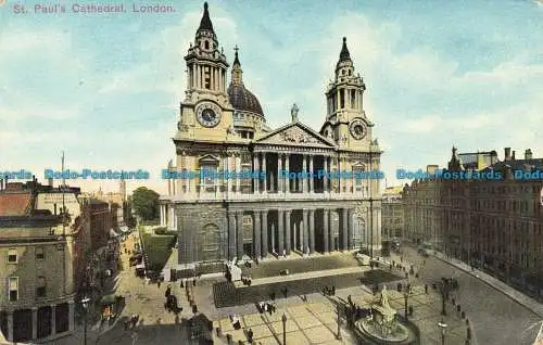 R646161 London. St. Paul Kathedrale. W.H.S. und S. Aldwych Serie